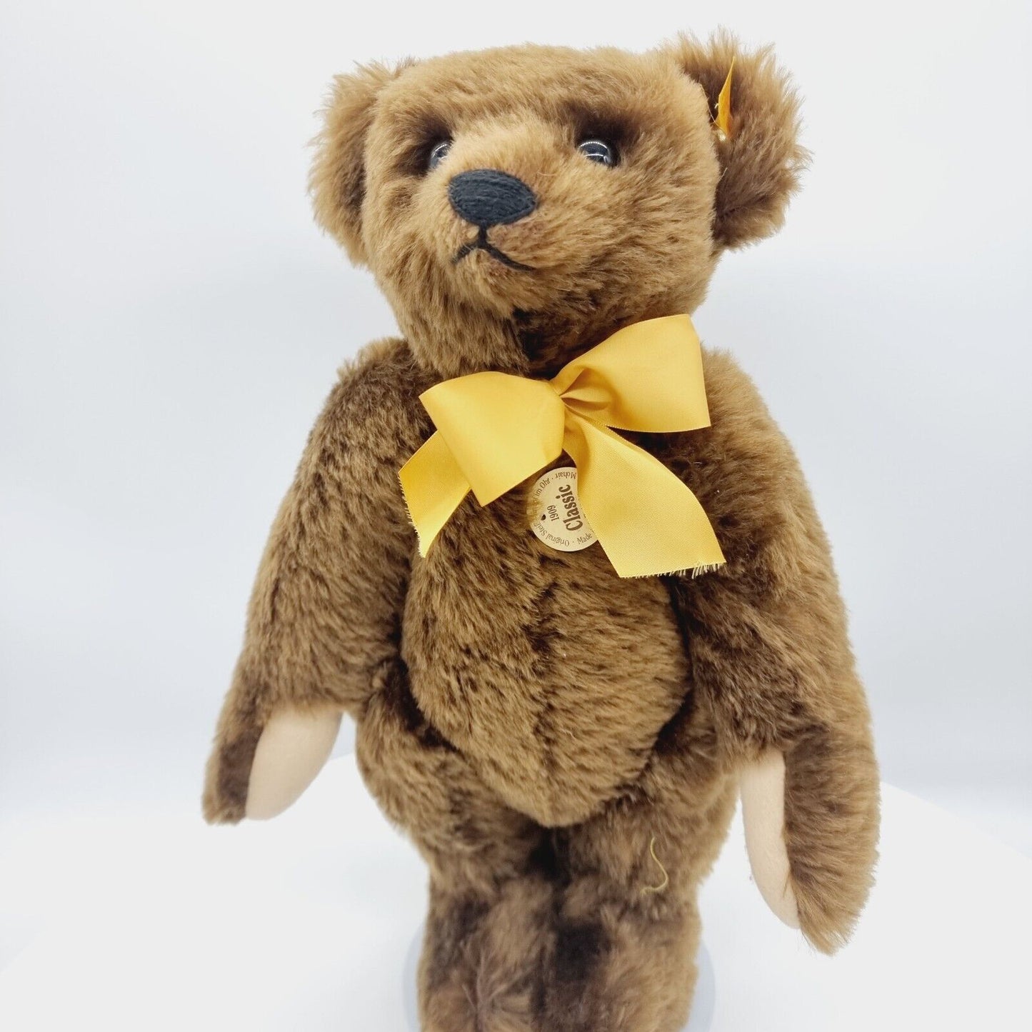 Steiff 000461 Classic Teddybär 1909 mit goldener Schleife 43 cm 1993