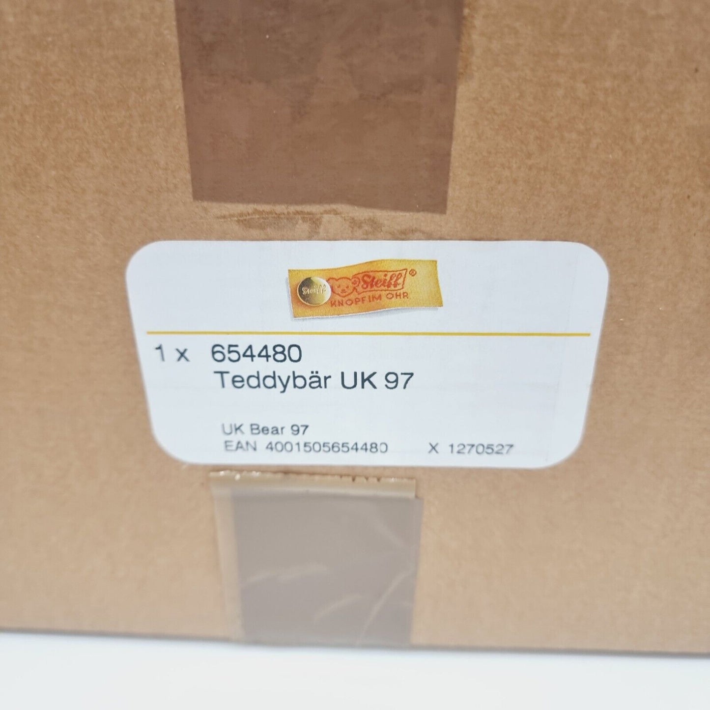 Steiff 654480 Teddybär Rose 38 cm British Collectors 1997 limitiert 3000