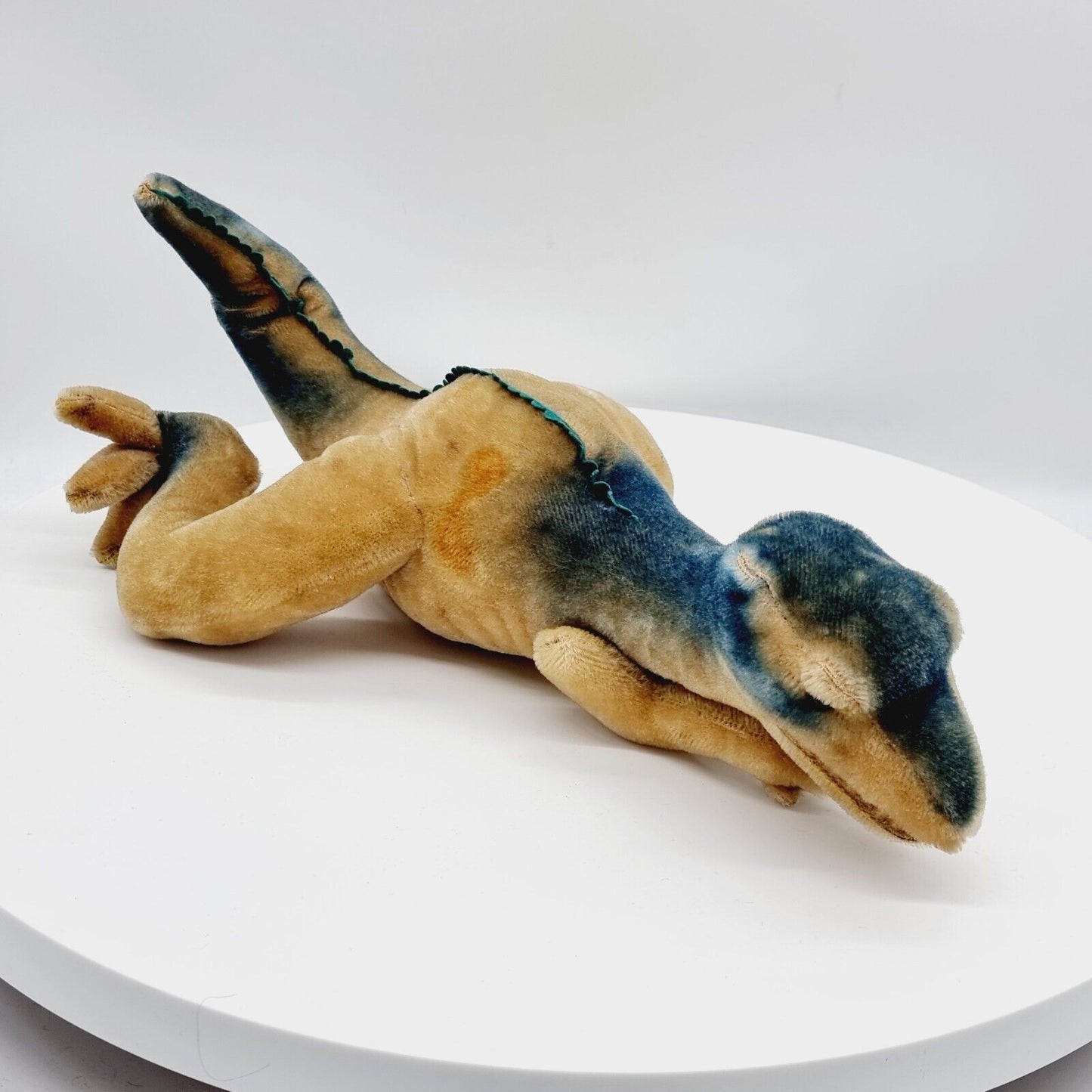 Steiff Tysus T-Rex 4345 45 cm 1958 - 1959 Mohair Sammler Firma Loucap USA