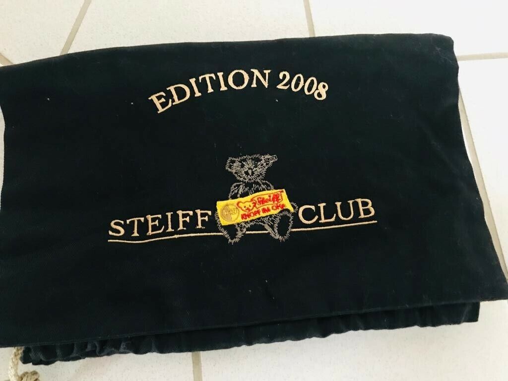 STEIFF Club Event Teddybär Paulchen 21cm 420948 Nr. 00698 Zertifikat Staubbeutel