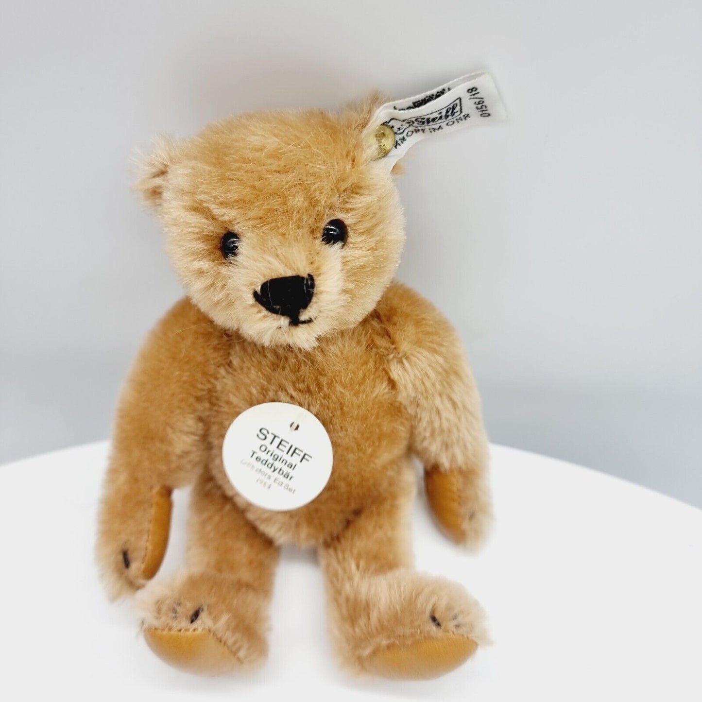 Steiff 0156/42 und 0156/18 Teddybär 42 cm und 18 cm Collectors Edition Set 1984