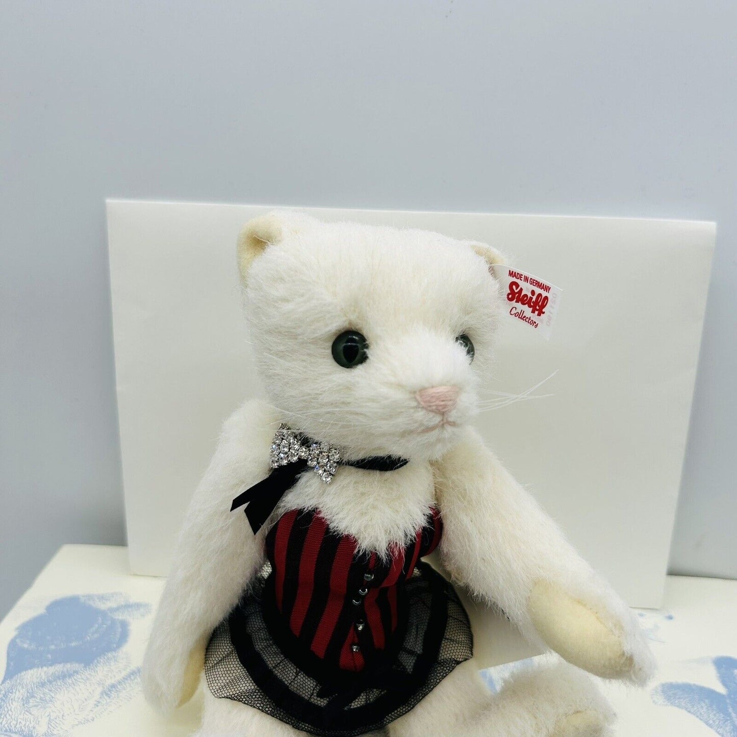 Steiff 021190 Katze Pussy Cat limitiert 1111 aus 2015 22 cm Alpaca