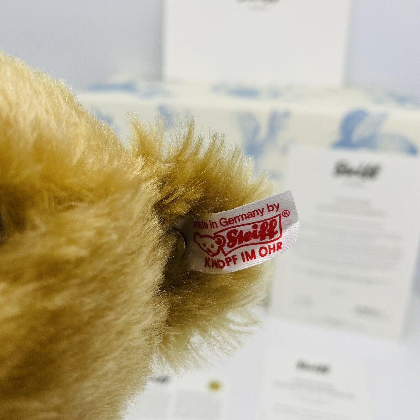 Steiff 990236 Teddybär Alfons Schuhbeck limitiert 1500 aus 2013 32 cm Mohair