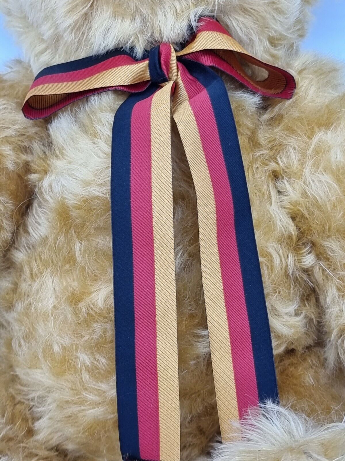 Steiff Teddybär Andreas 40 cm 655302 Zertifikat 1997 OVP Mohair Brummstimme