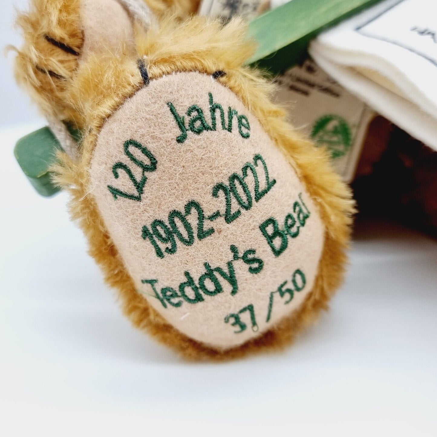 Hermann Teddybär Roosevelt Jubiläumsbär 120 Jahre 34 cm 2022 limitiert 50 Stück