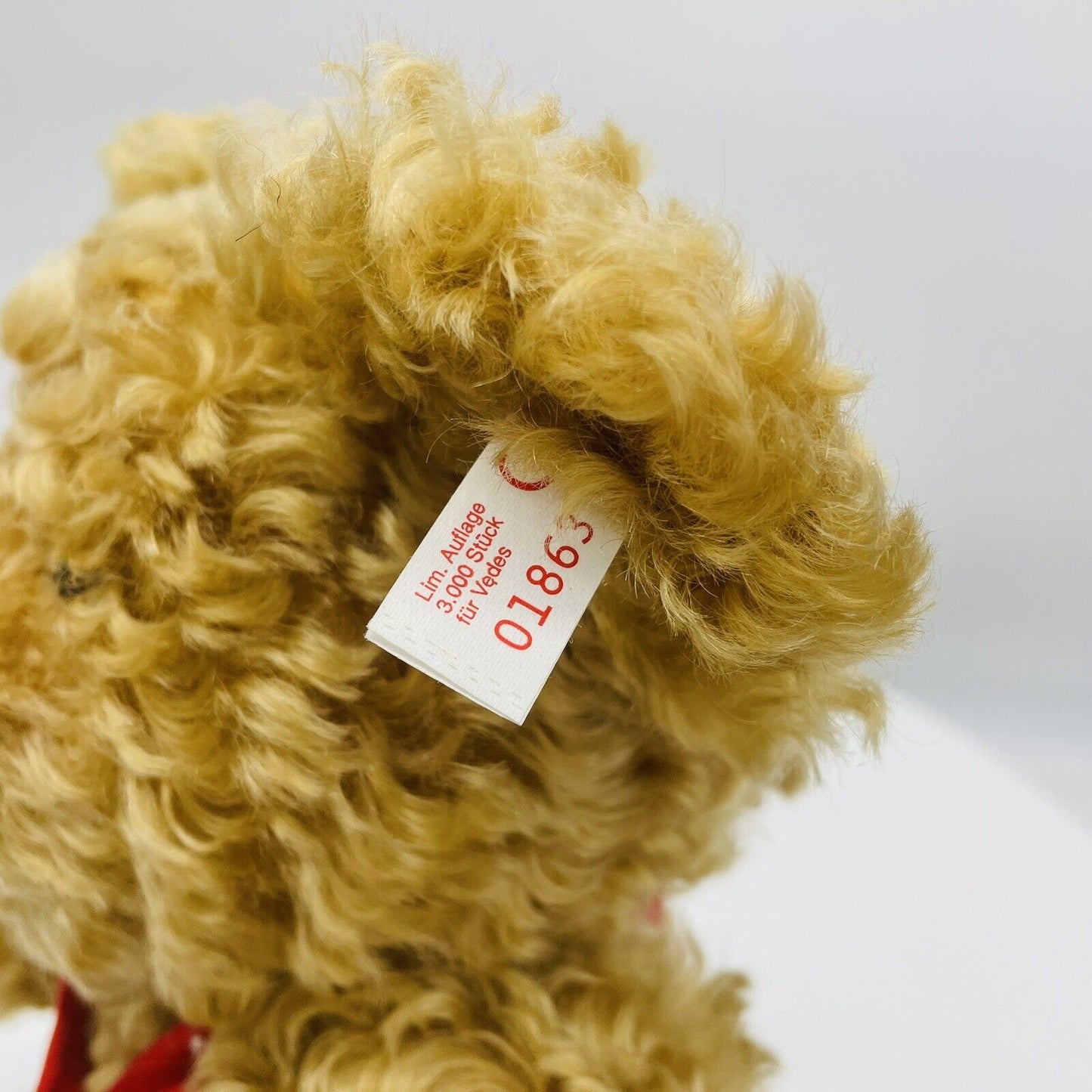 Steiff Teddybär Vedes mit Stimme 651014 limitiert 3000 40cm Mohair