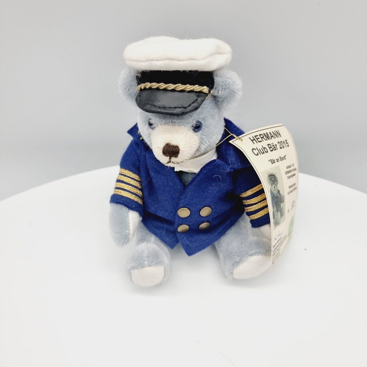 Hermann Coburg Bär an Bord 20 cm Club Teddybär 2015 Nr.88