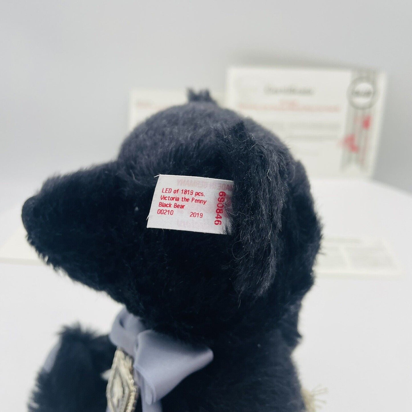 Steiff Danbury Mint Teddybär Schwarzer Einser Penny 690846 limitiert 1819