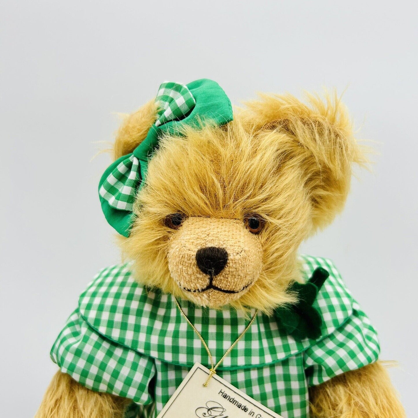 Hermann Coburg Teddybär Glückskind Unikat 32 cm Mohair