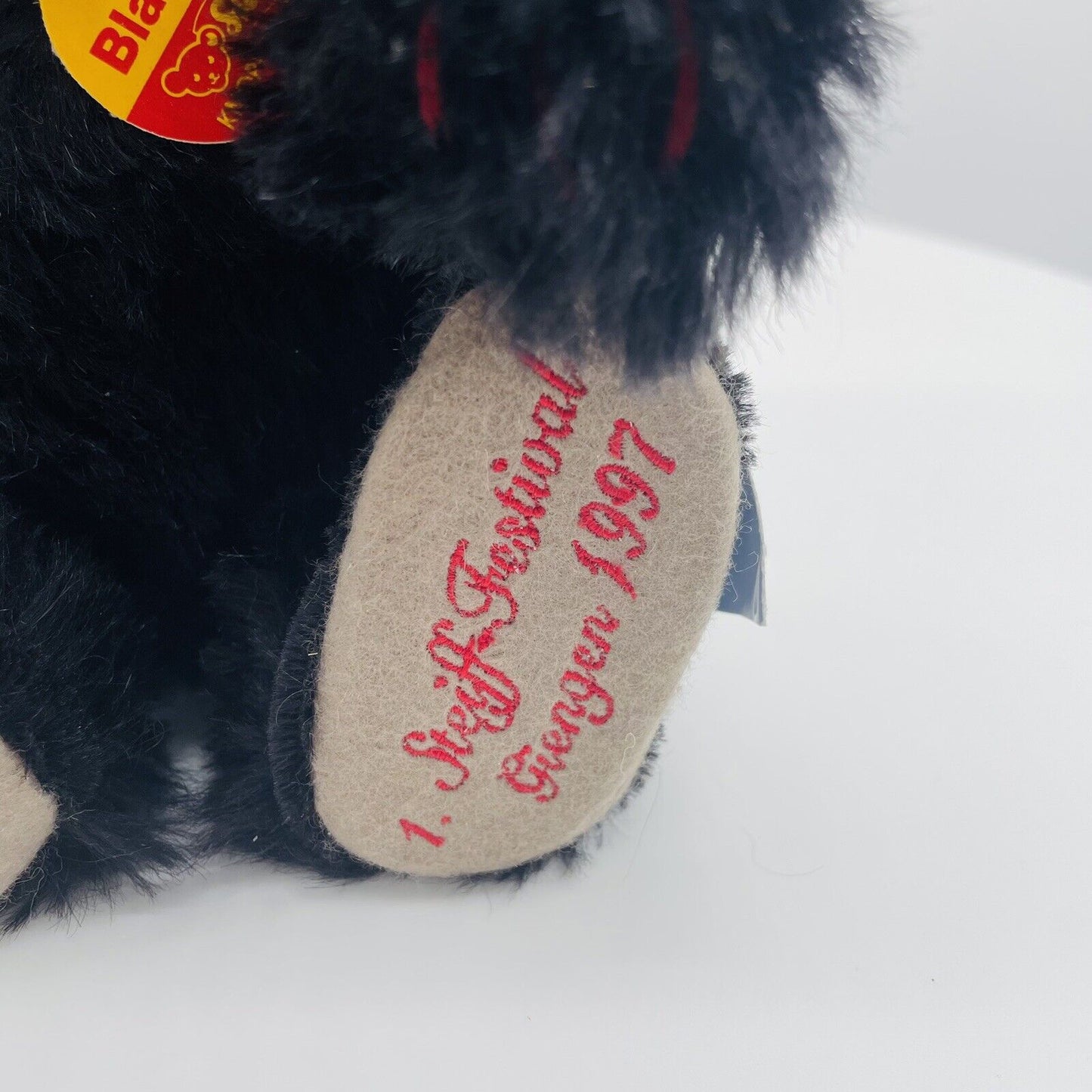 Sparset Steiff Blackey 655333 und Whitey 655340 limitiert 3000 29cm Mohair