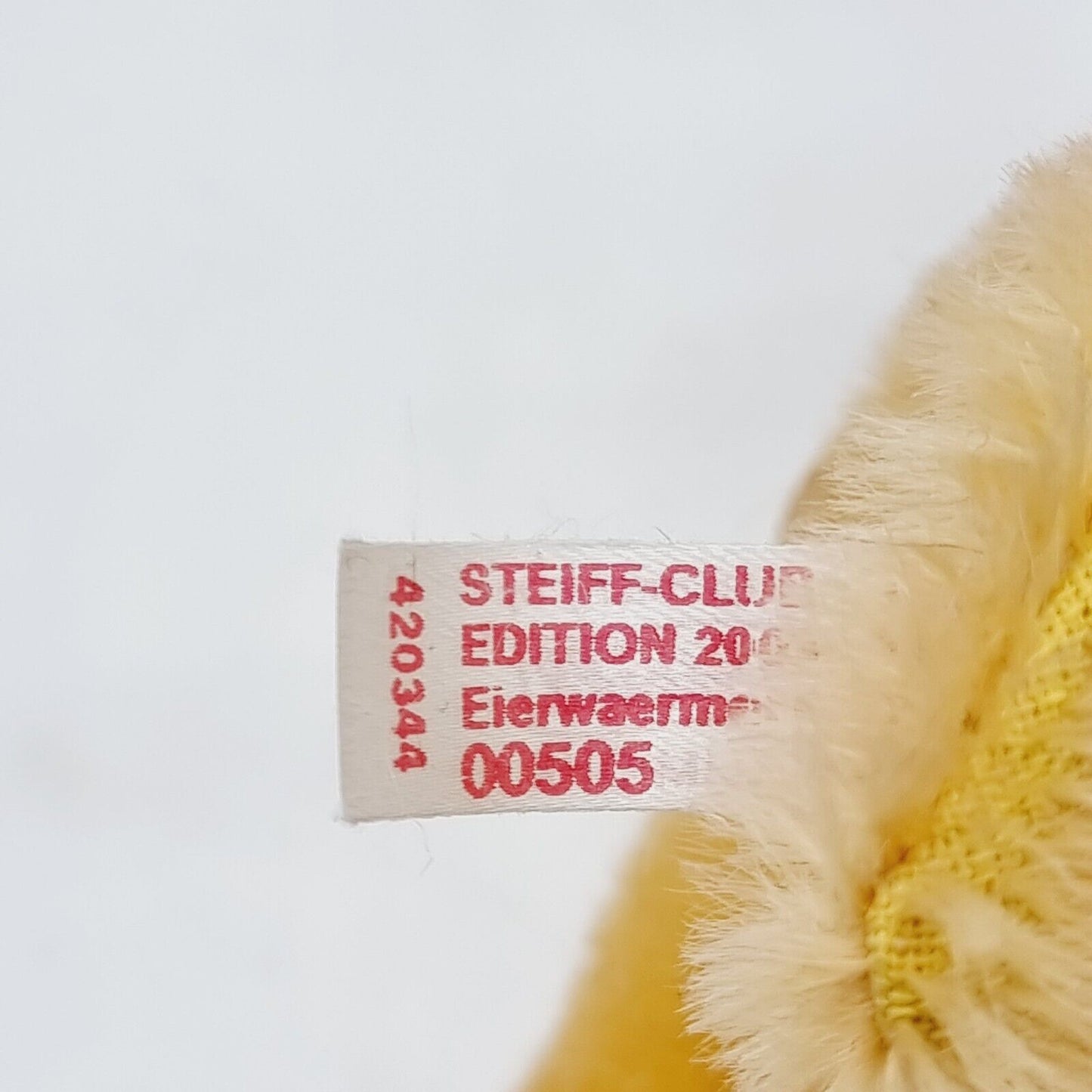Steiff 420344 Eierwärmer-Set Huhn und Küken 12 cm Club Edition 2003 mit OVP