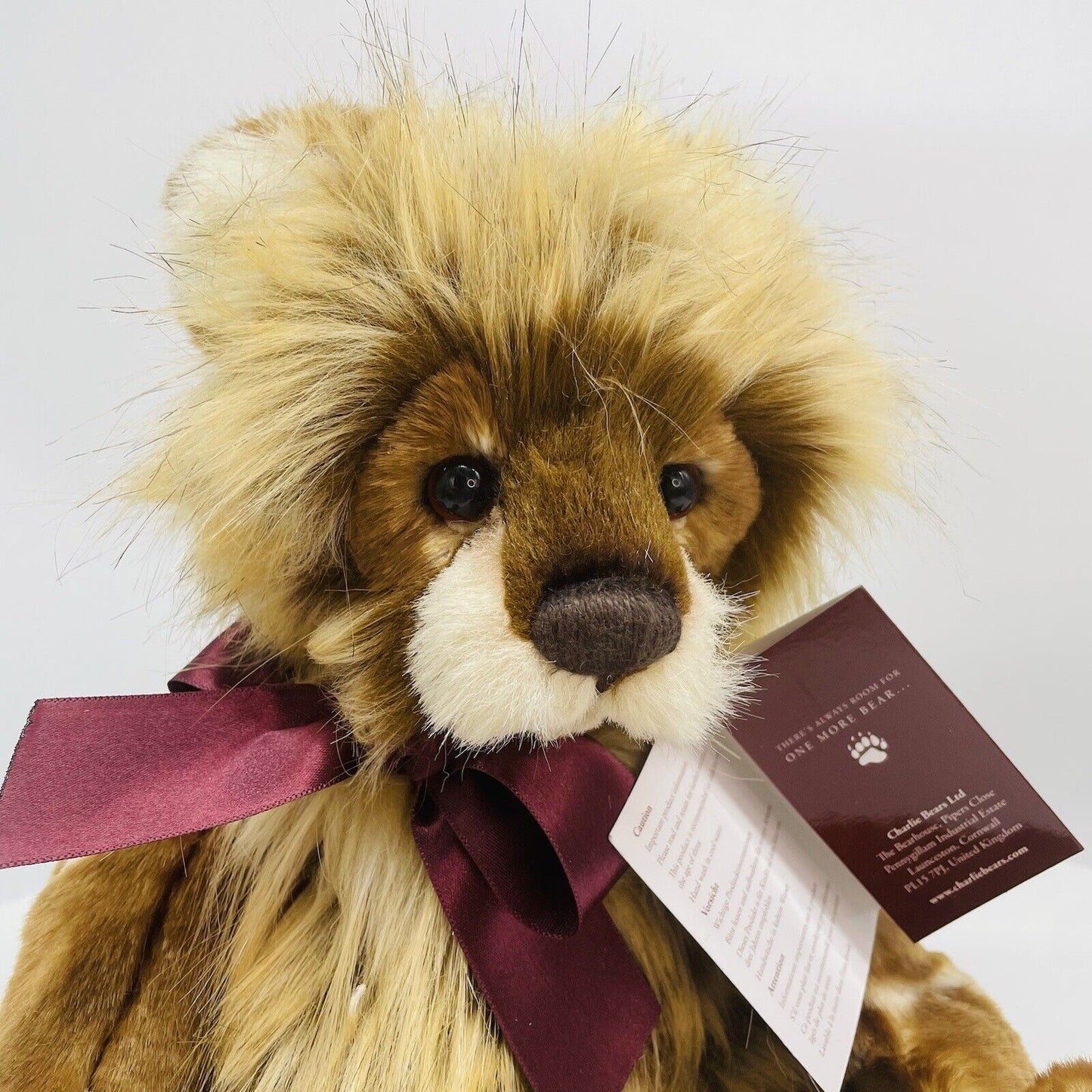 Charlie Bears Teddybär Derek CB222230A 36cm Plüsch