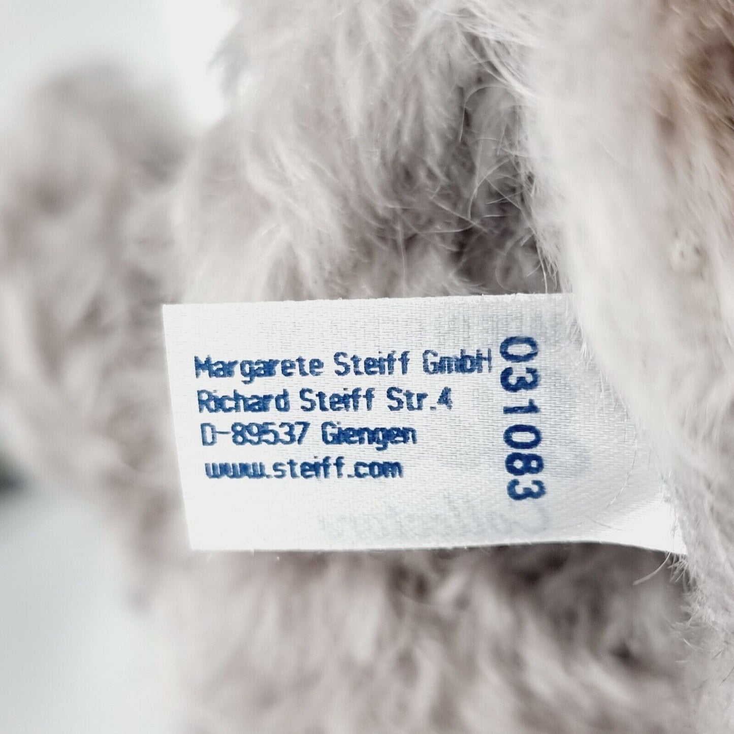Steiff 031083 Elefant 22 cm Mohair
