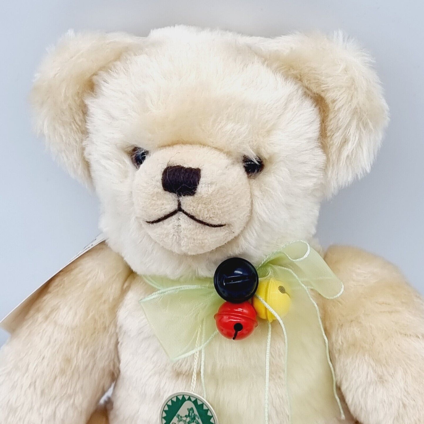 Hermann Schmuseweicher Deutscher Fan Teddybär Wattefüllung limitiert 111 Stück