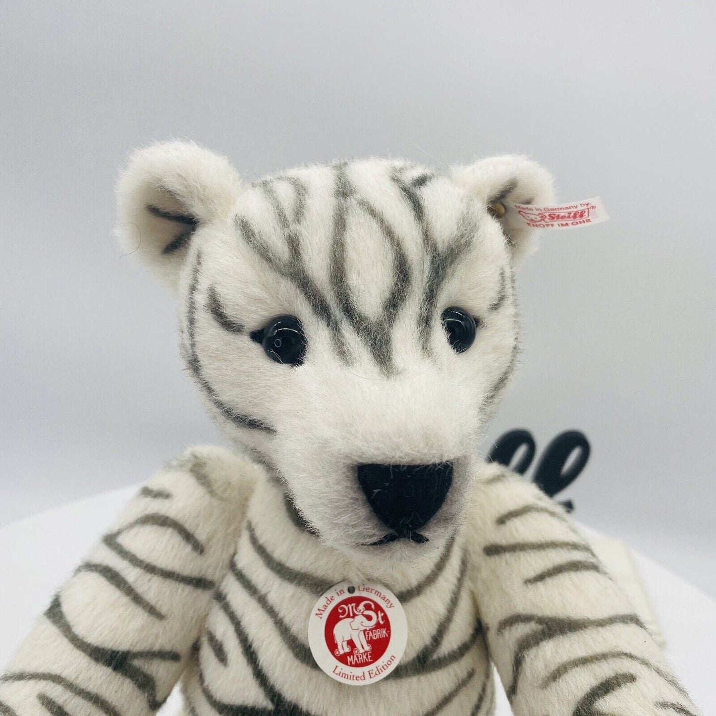 Steiff Teddybär Zebra 420283 limitiert 2009 aus 2009 40cm Mohair
