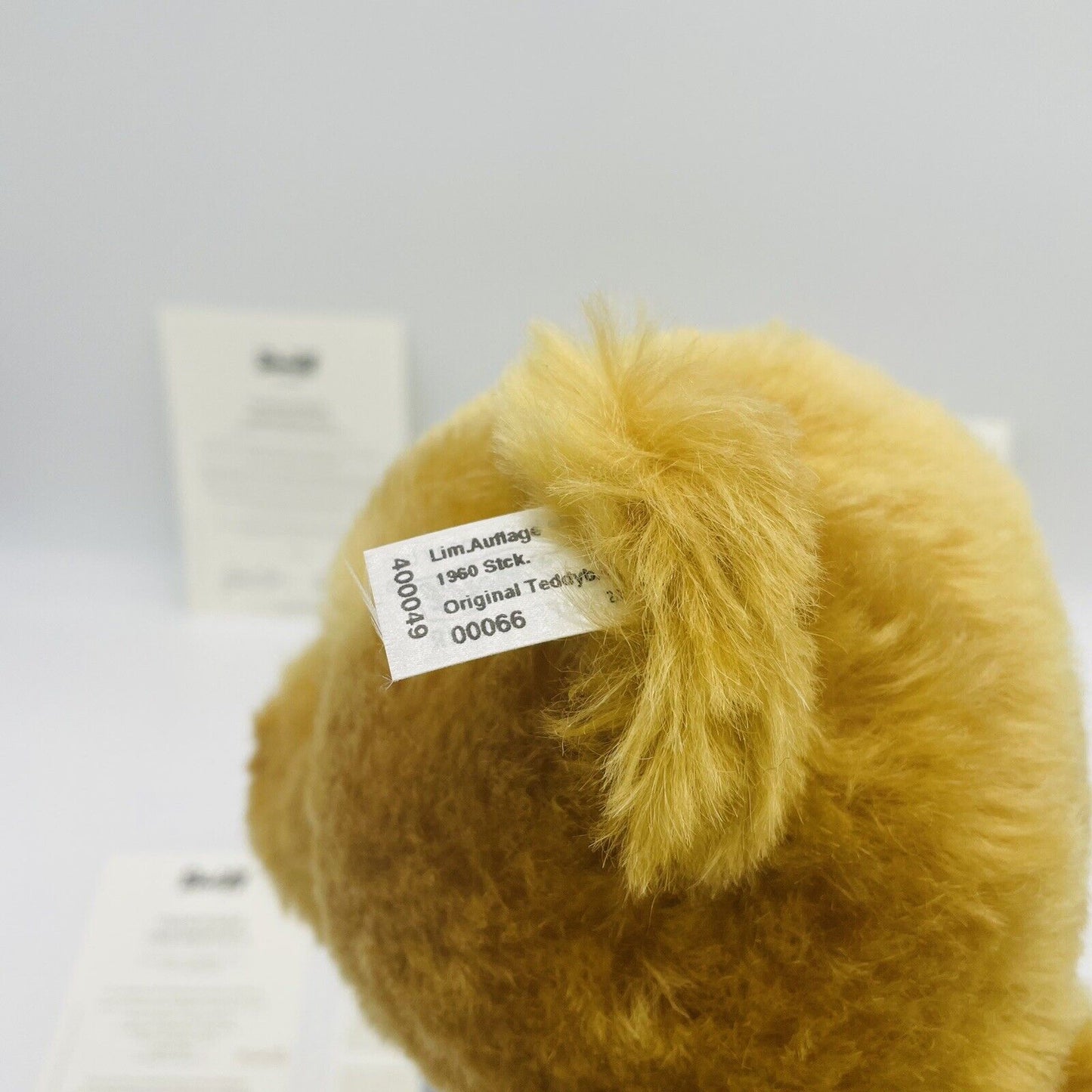 Steiff Teddybär 1960 Replica 400049 limitiert 1960 aus 2009 43cm Mohair