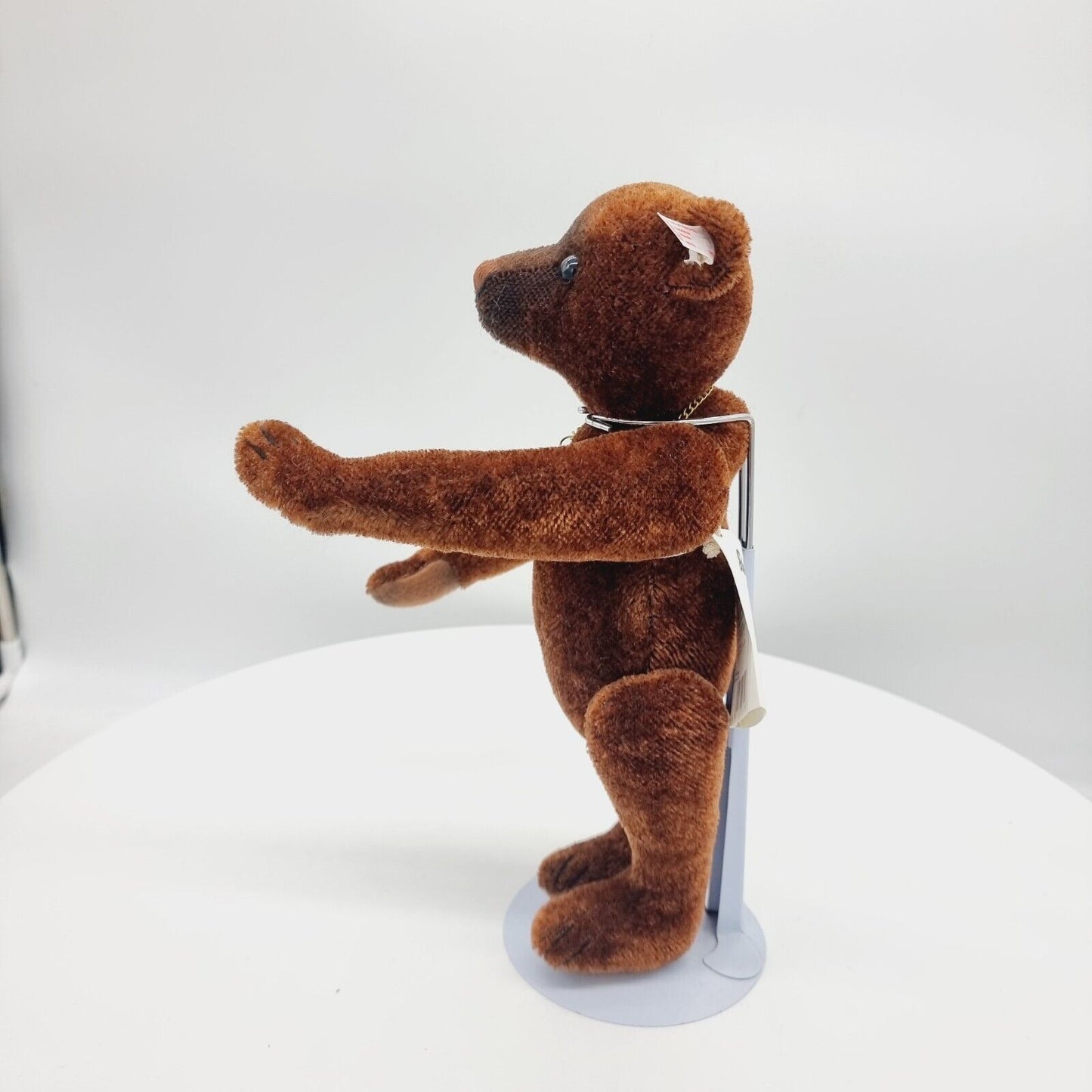 Steiff 035166 Teddybär Nando 30 cm Mohair rotbraun 2013 mit Kompass