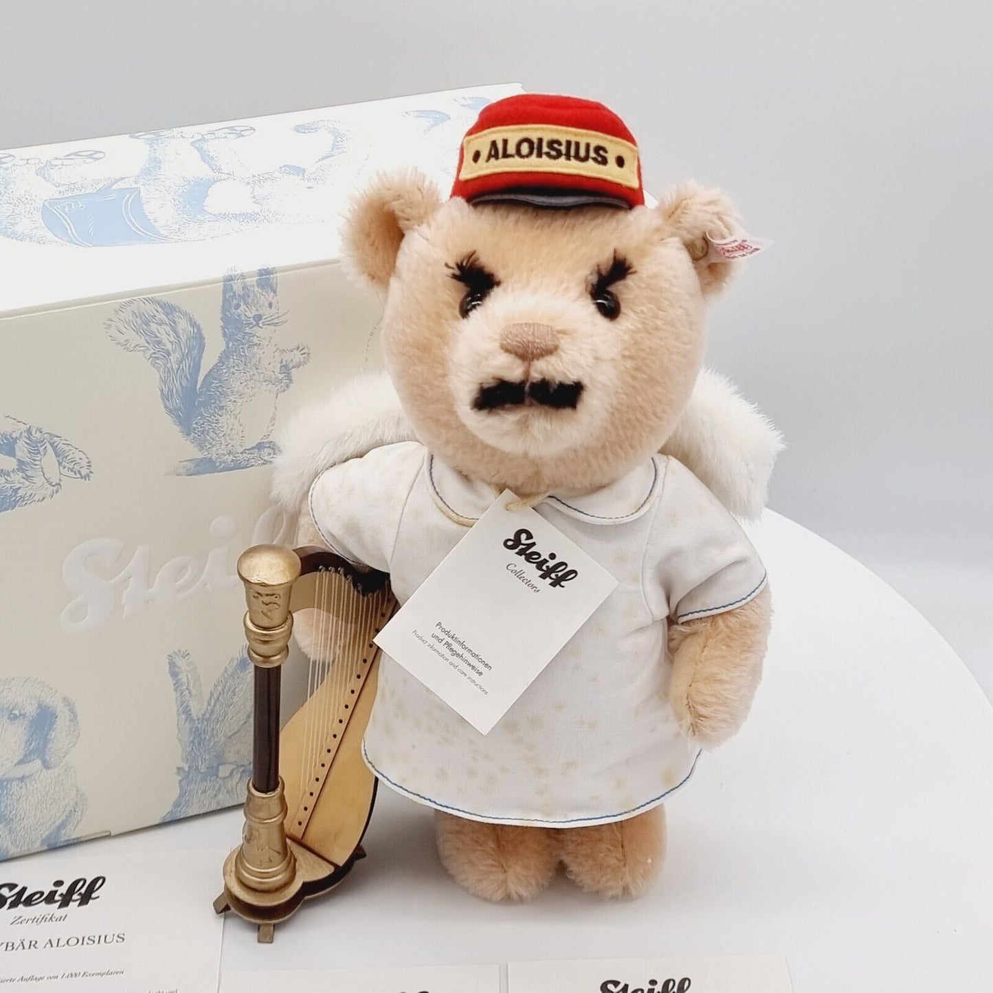 Nr. 1! - Steiff Teddybär Aloisius 673467 honig 29 cm limitiert Jahr 2012 OVP