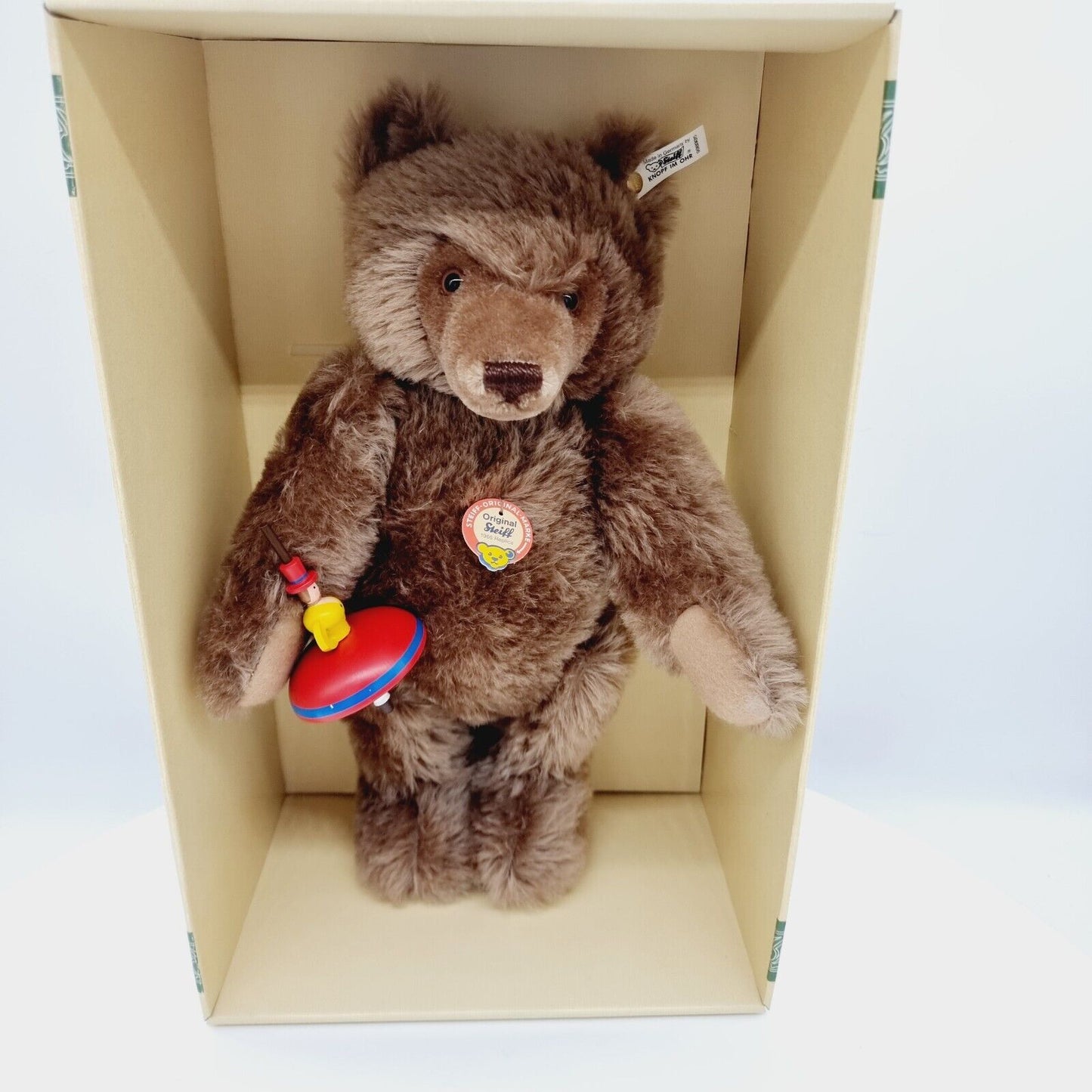 998935 Steiff Teddybär 1966 Replika 1996/97 41 cm caramel limitiert Kippstimme