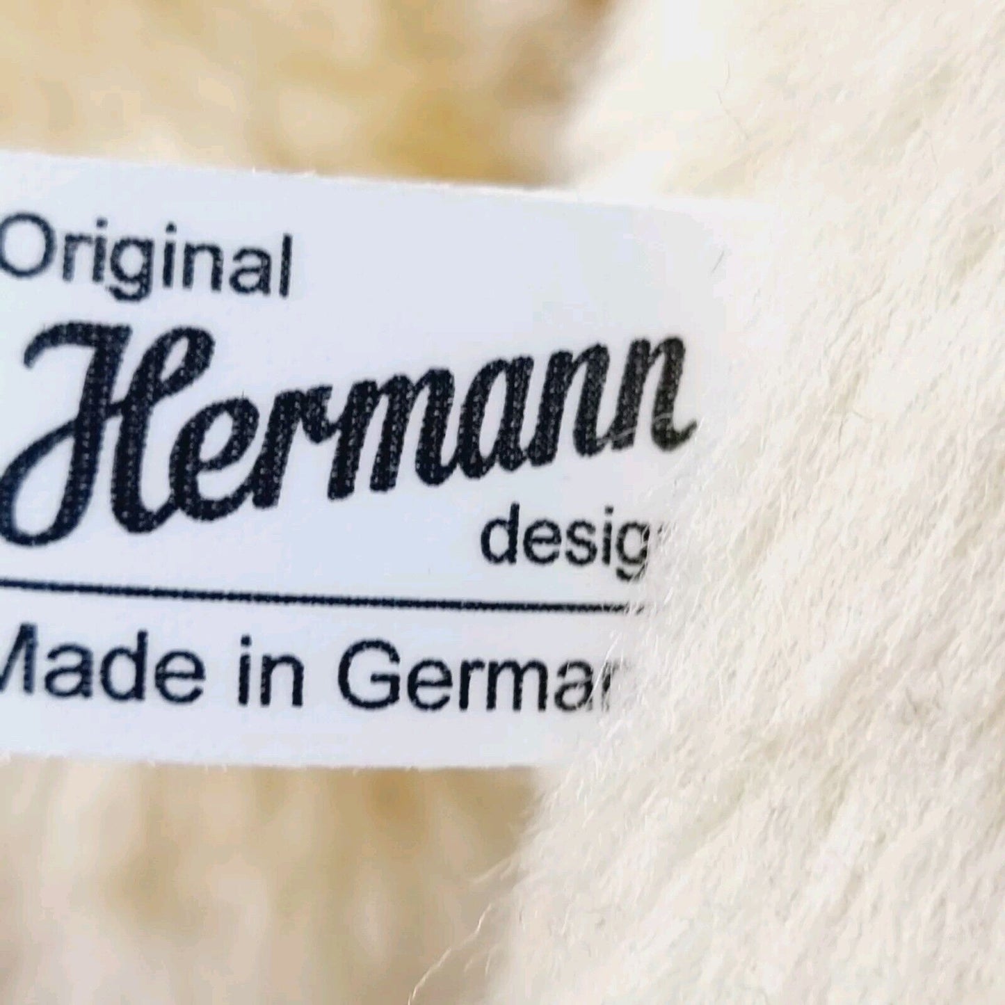 Hermann Schmuseweicher Deutscher Fan Teddybär Wattefüllung limitiert 111 Stück