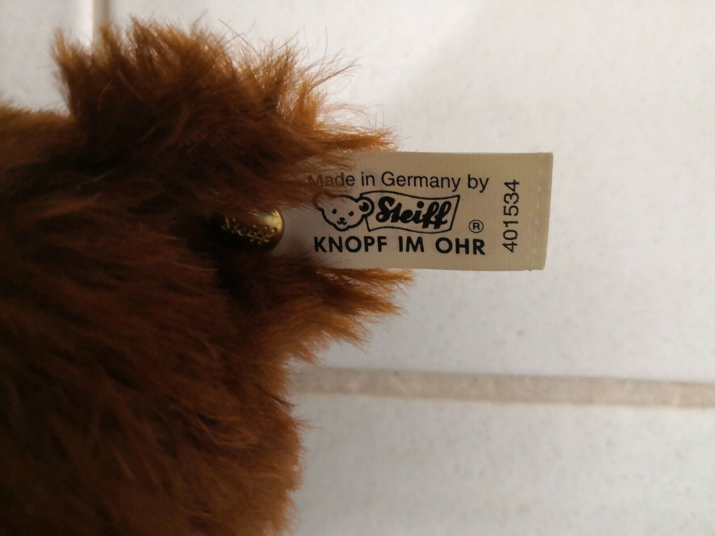 STEIFF Zirkus Bär 1935 Replica Braun 32cm Teddybär Rarität OVP Zertifikat 401534
