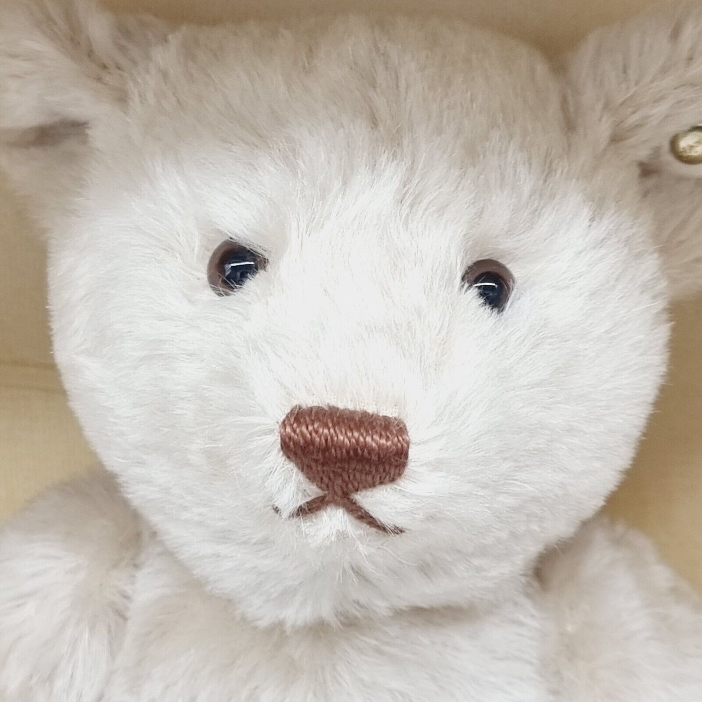 Steiff Teddybär 1921 Replica weiß limitiert 4000 aus 1996 40cm Mohair