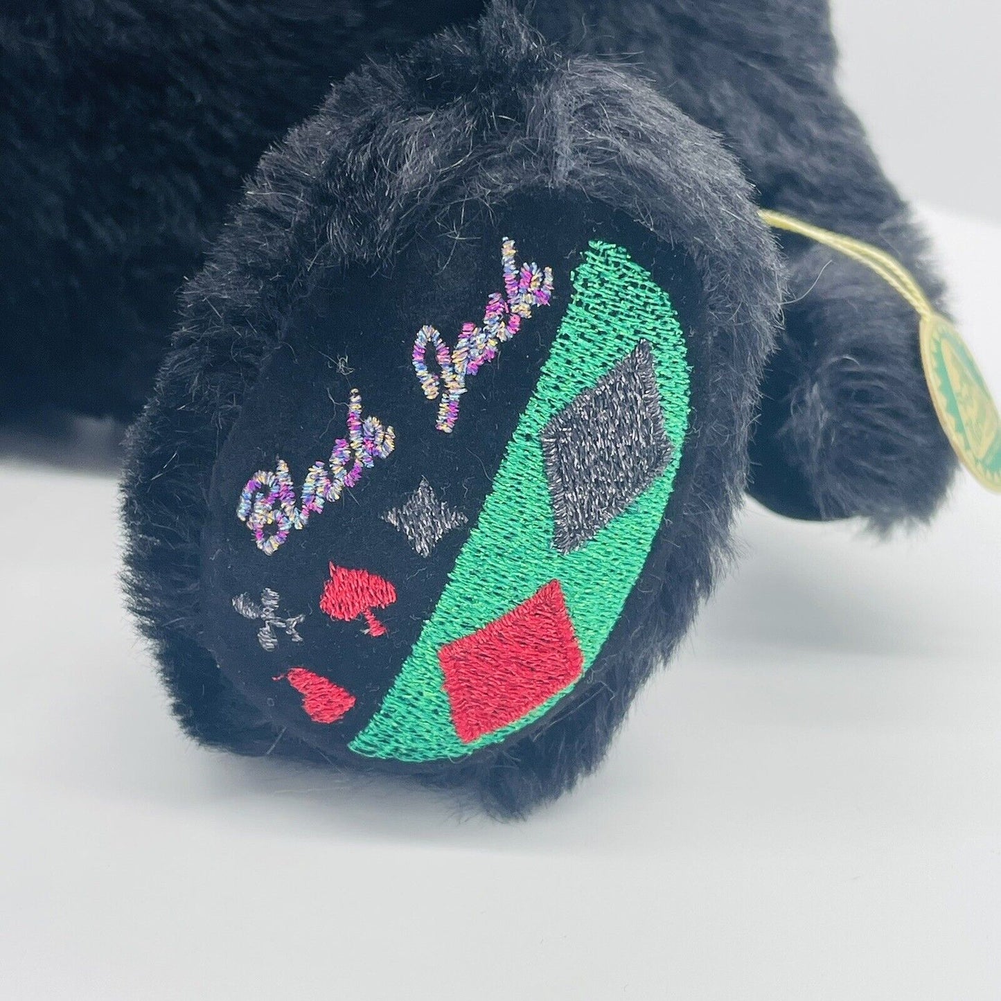 Hermann Coburg Teddybär Black Jack Werkmuster Nr. 000 41cm Mohair