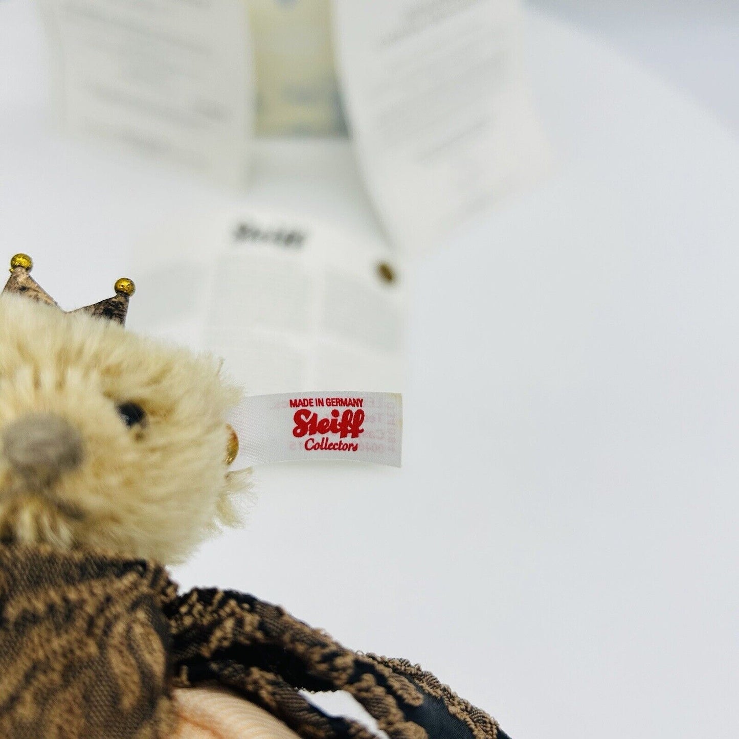 Steiff 034084 Ornament Teddybär Caspar Heilige drei Könige limitiert 1500
