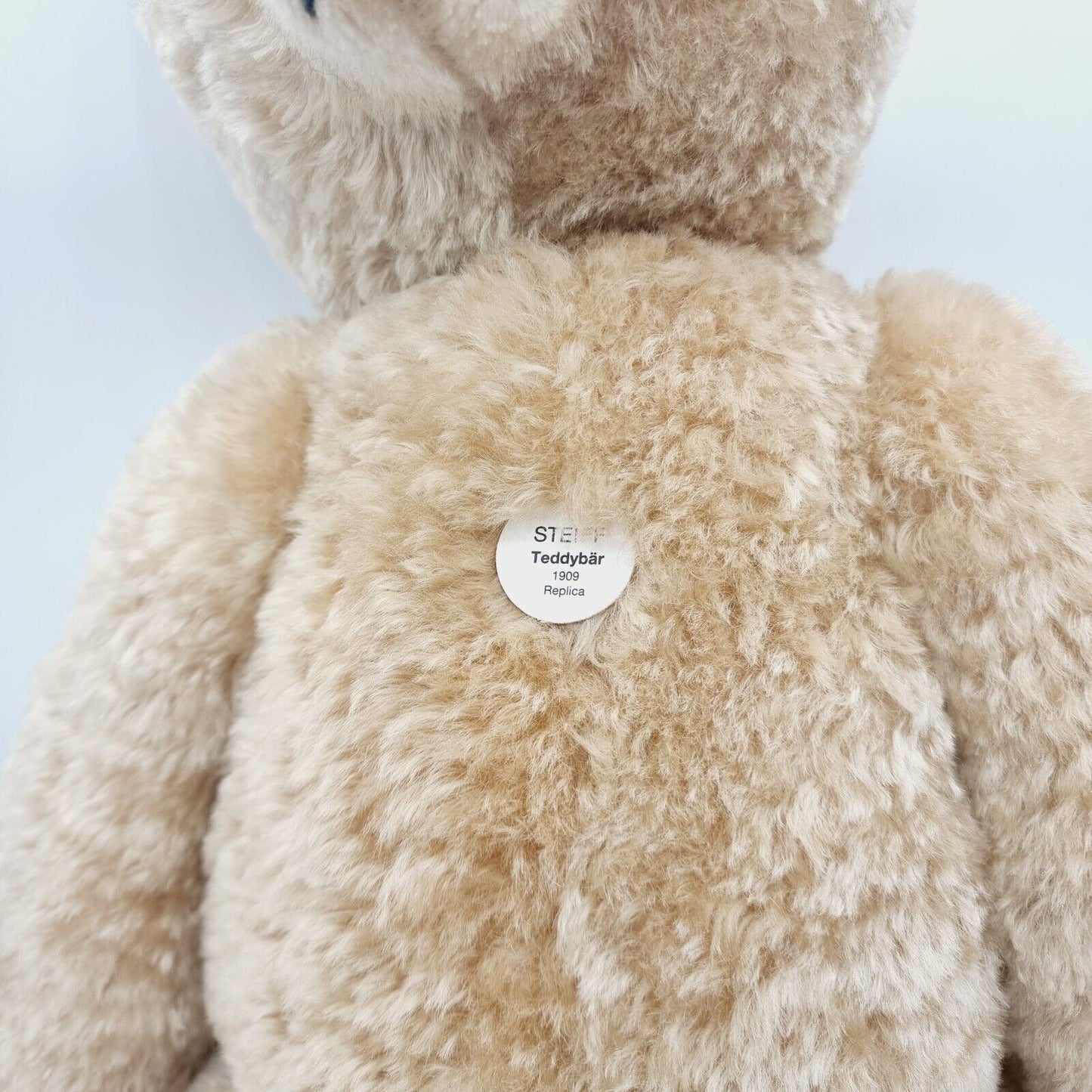 Steiff 406058 Teddybär 1909 blond 65cm limitiert 5000 Replica 1995 Zertifikat