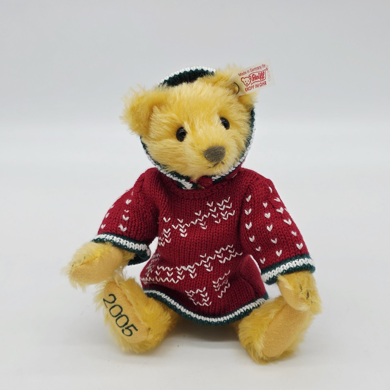 Steiff 676307 Little Santa Teddybär 2005 limitiert 1500 Exemplare