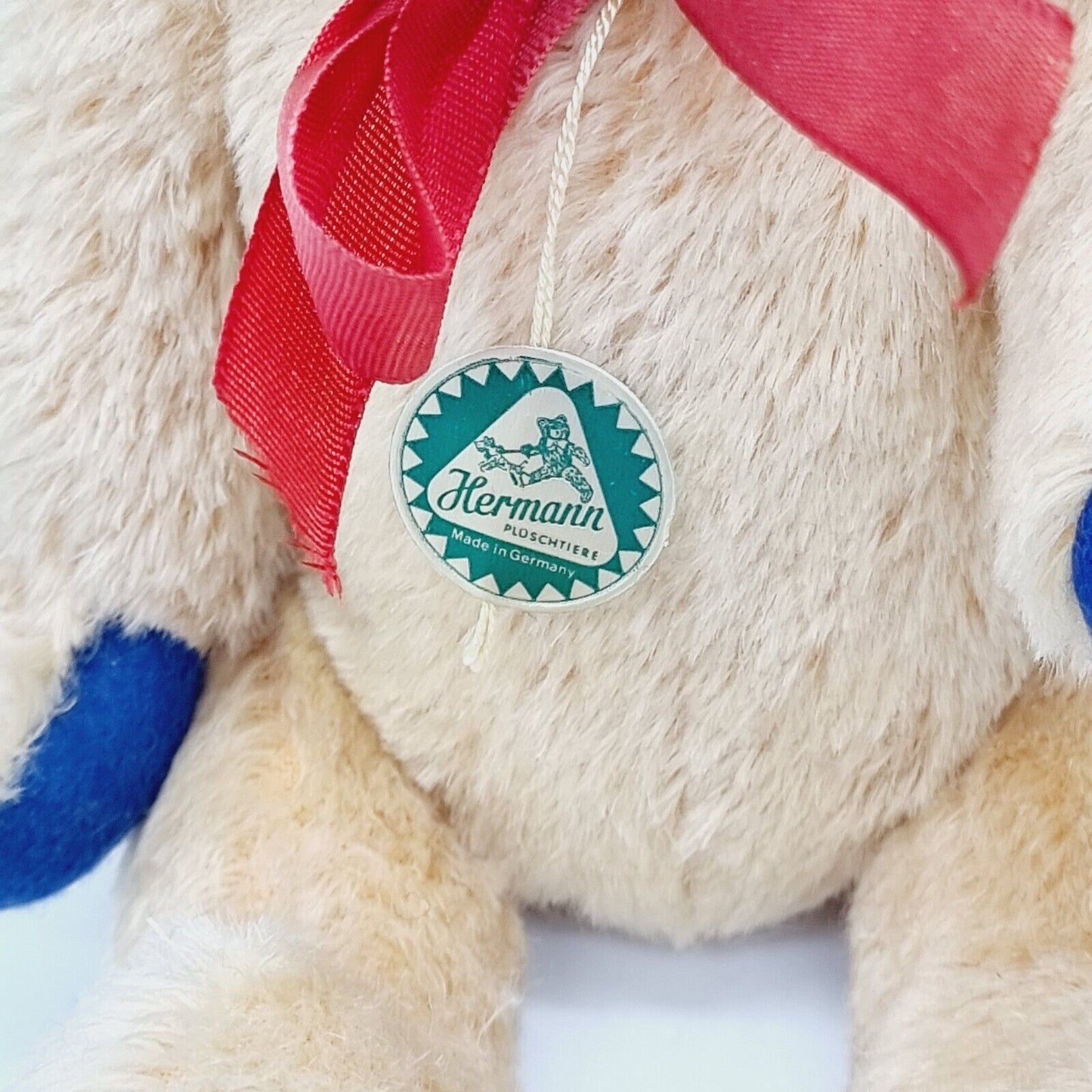 Hermann PUSTEFIX Seifenblasen Teddybär 28 cm seit 1948