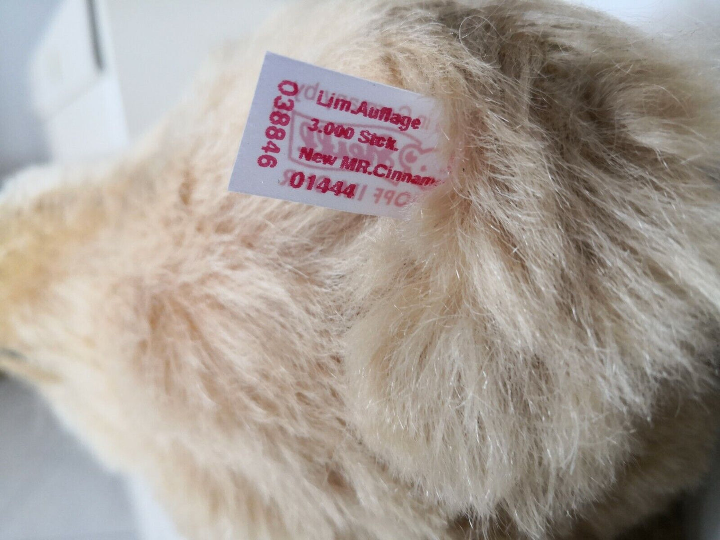 Steiff Teddybär New Mr. Cinnamon 44 cm limitiert mit OVP und Zertifikat 038846