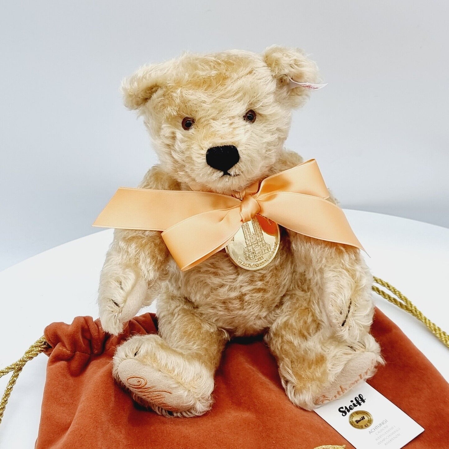 Nr. 16! Steiff 662713 Teddybär Royal Wedding Bear William & Catherine 25 cm