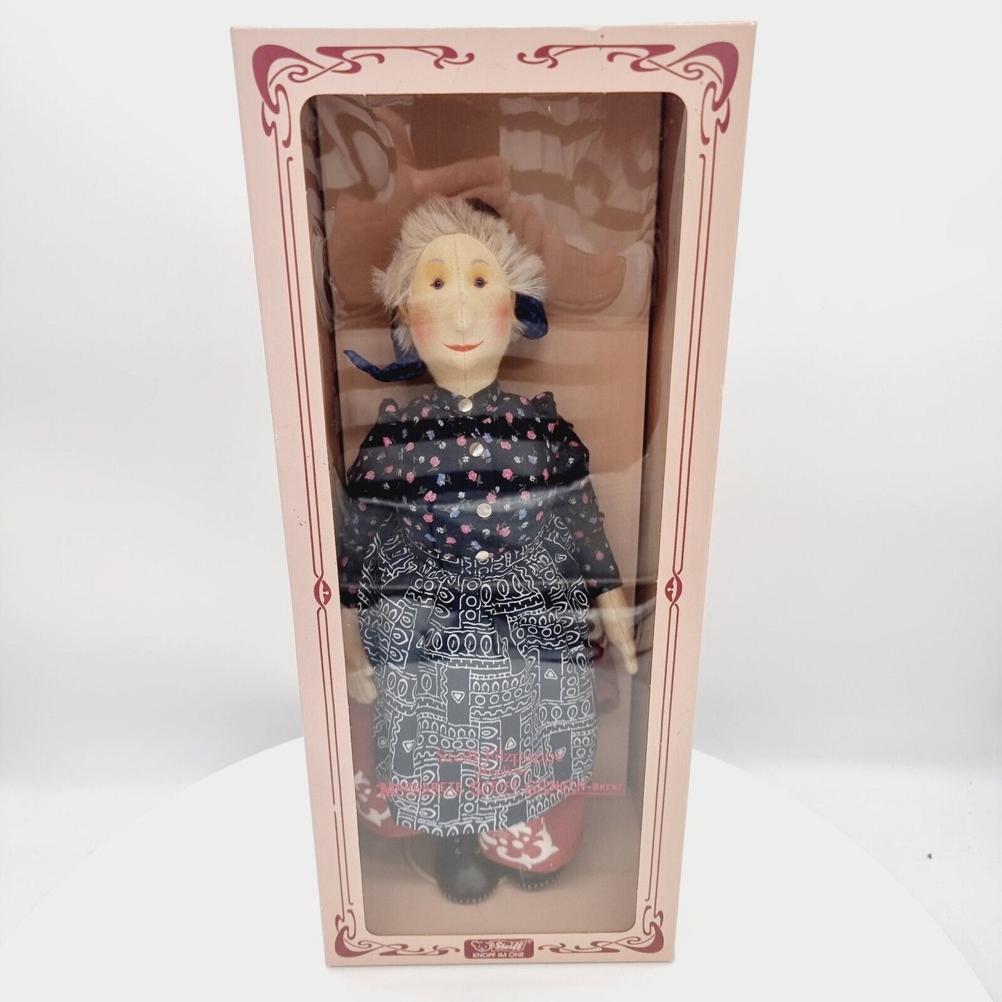 Steiff 9110/43 Filzpuppe Bäuerin Replica 1912 limitiert 3000 aus 1987 43 cm
