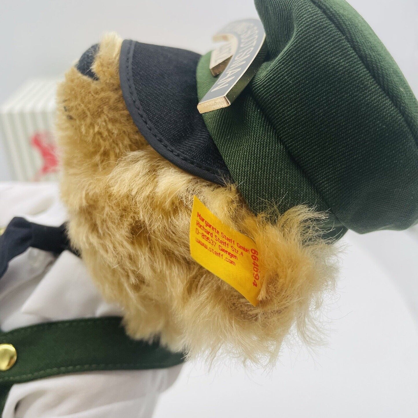 Steiff Danbury Mint Teddybär Always Flying Scotsman 664694 26cm Mohair