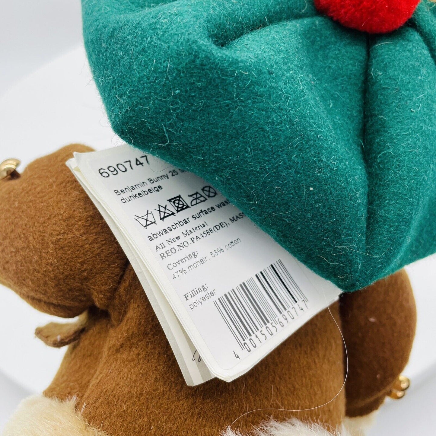 Steiff Danbury Mint Benjamin Bunny 690747 aus Beatrix Potter 25cm Mohair