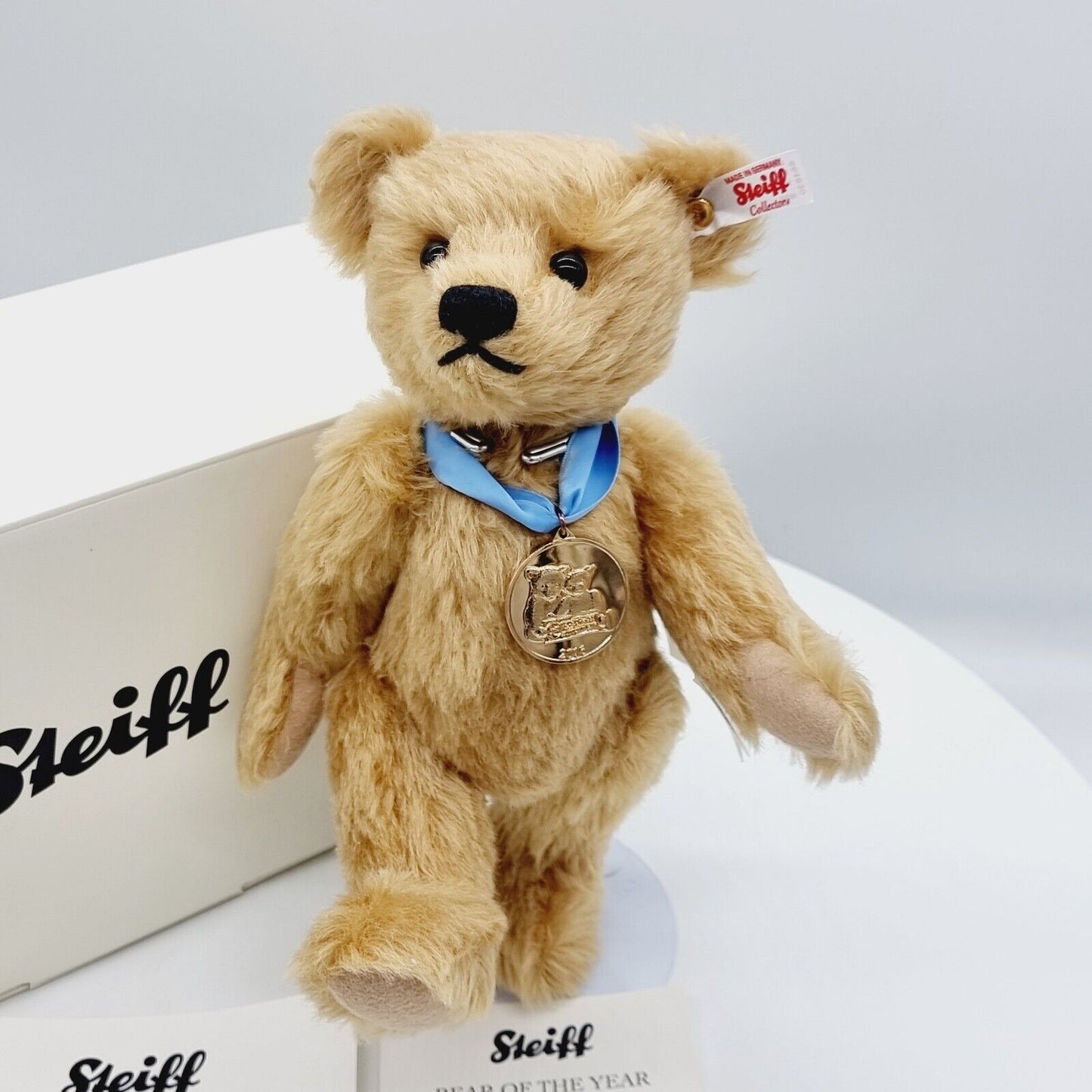 Steiff Danbury Mint 663383 Teddybär Year Bear 2016 limitiert 2016 28cm Mohair