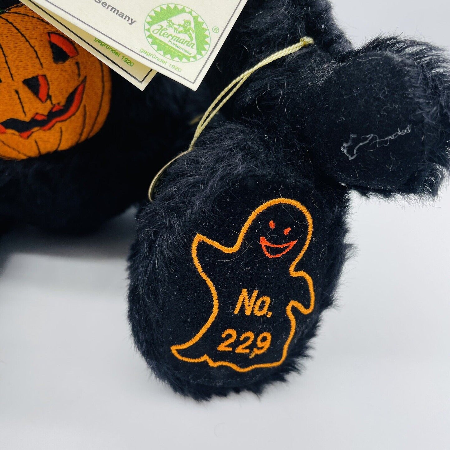 Hermann Coburg Teddybär Happy Halloween limitiert 250 Mohair