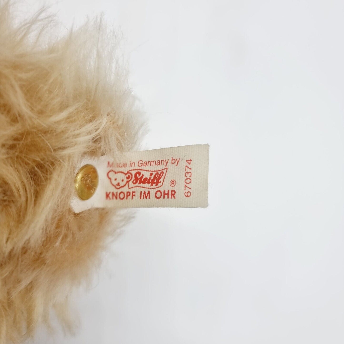 Steiff 670374 Jahrtausend Teddybär blond 43 cm limitiert bis Ende 1999 blond