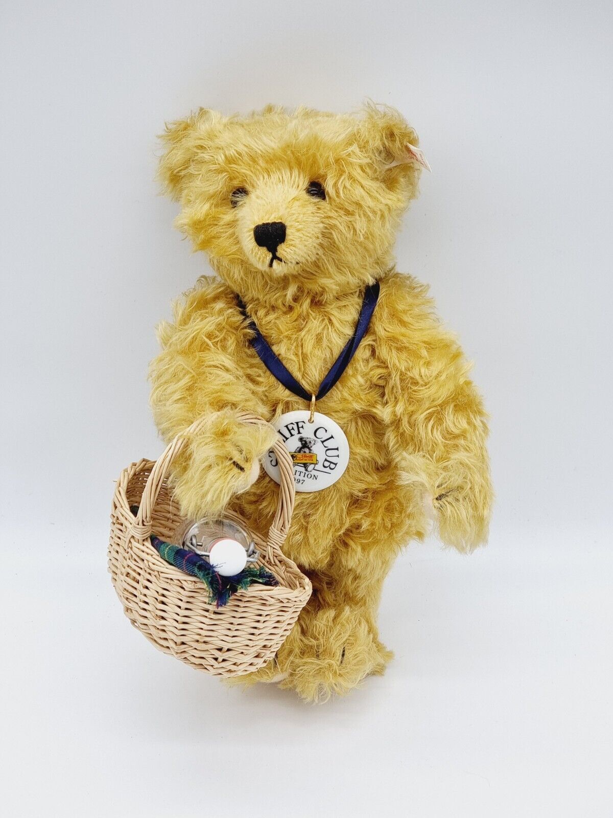 Steiff 420108 Picknick Bär 1997 Club Edition 1997/98 OVP 34 cm limitiert OVP