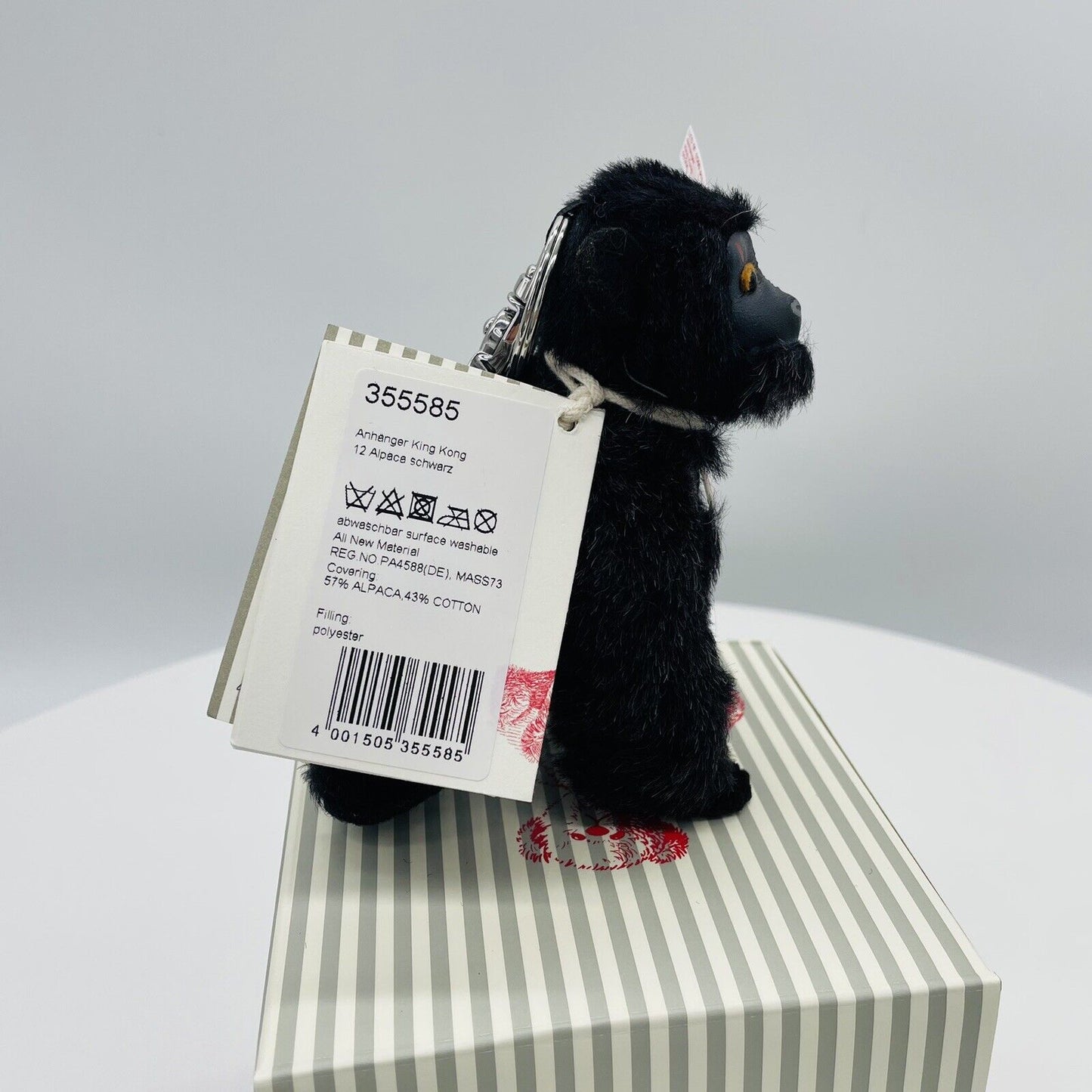 Steiff Anhänger King Kong 355585 limitiert 1500 aus 2020 12cm Alpaca