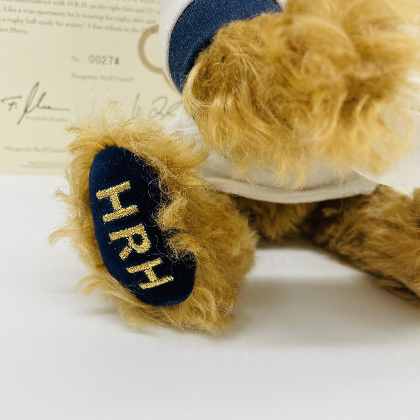 Steiff Prince Harry's 21st Birthday Bear 662058 limitiert 1500 für Peter Jones