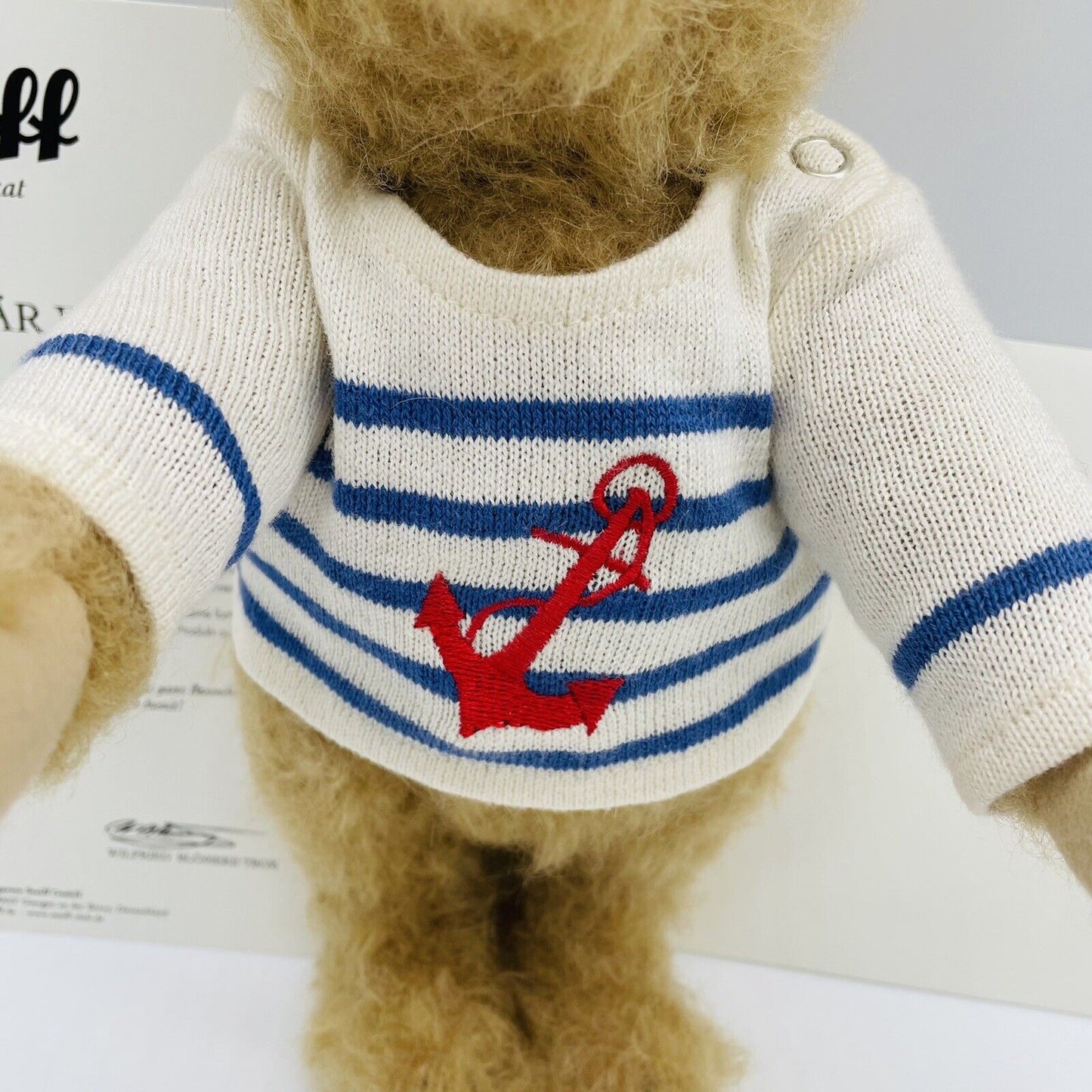 Steiff Teddybär Will 035807 limitiert 1500 aus 2012 28cm Mohair