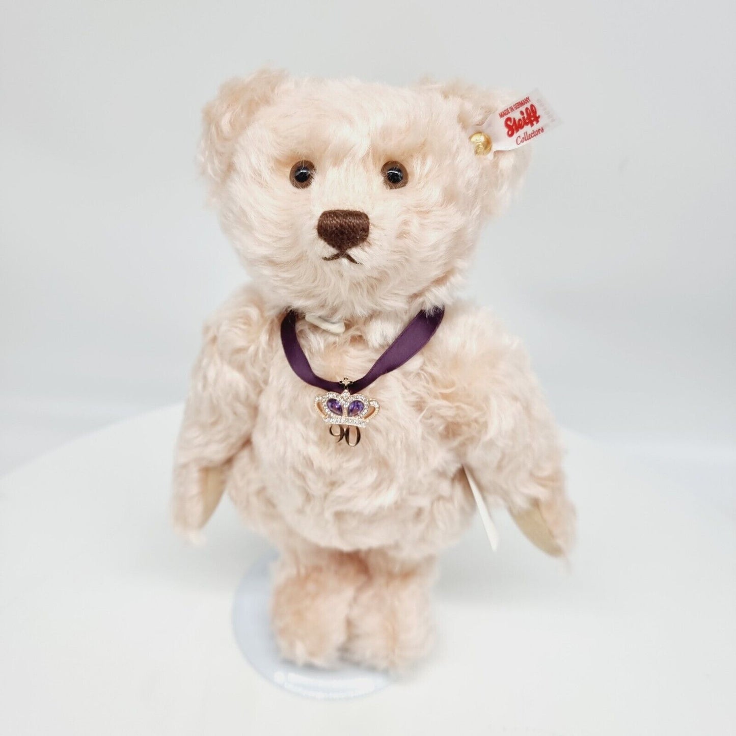 Steiff Teddybär Queen Elizabeth 90. Geburtstag 664984 limitiert 2016 28 cm