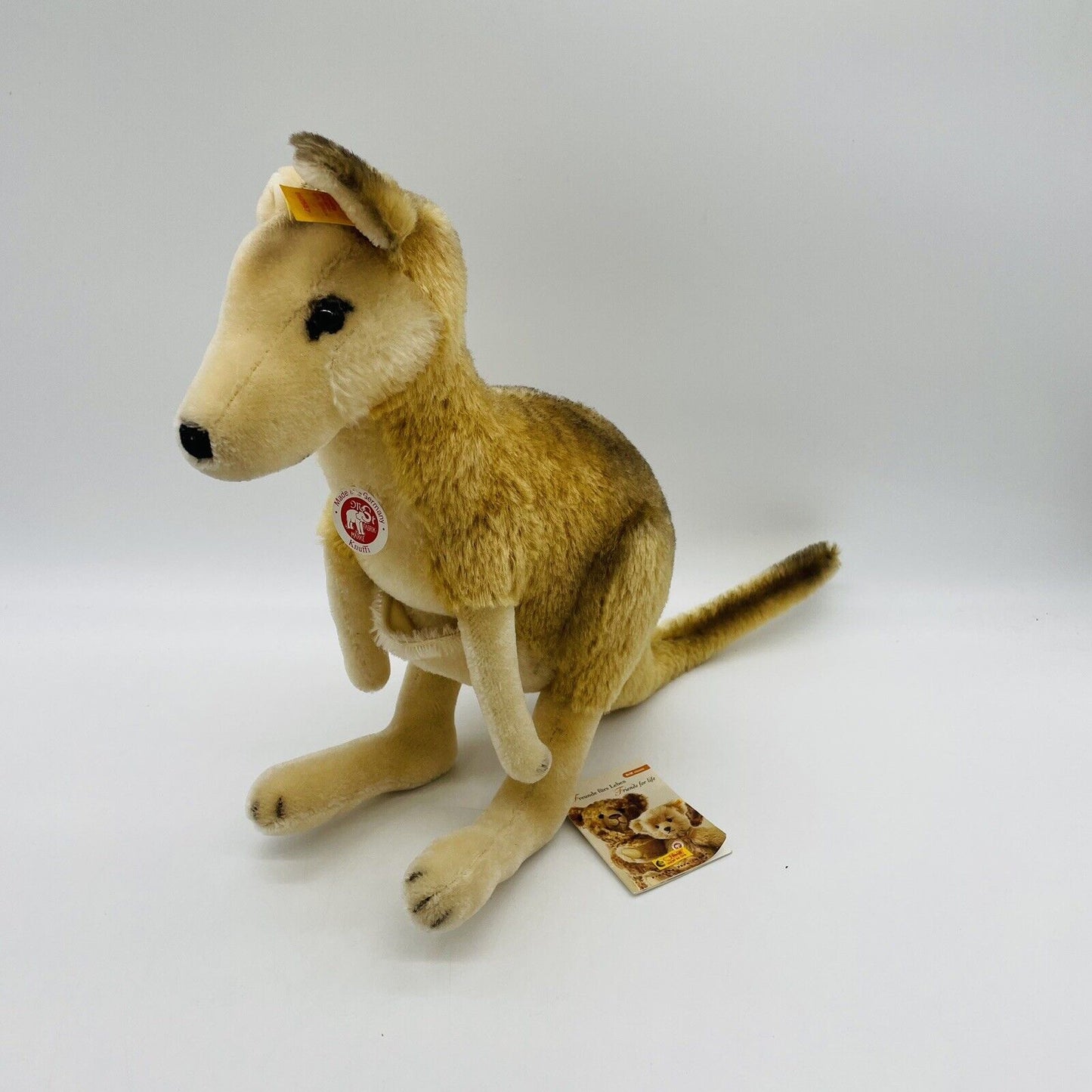 Steiff Känguru Knuffi 062667 unbespielt mit Etikett 33cm