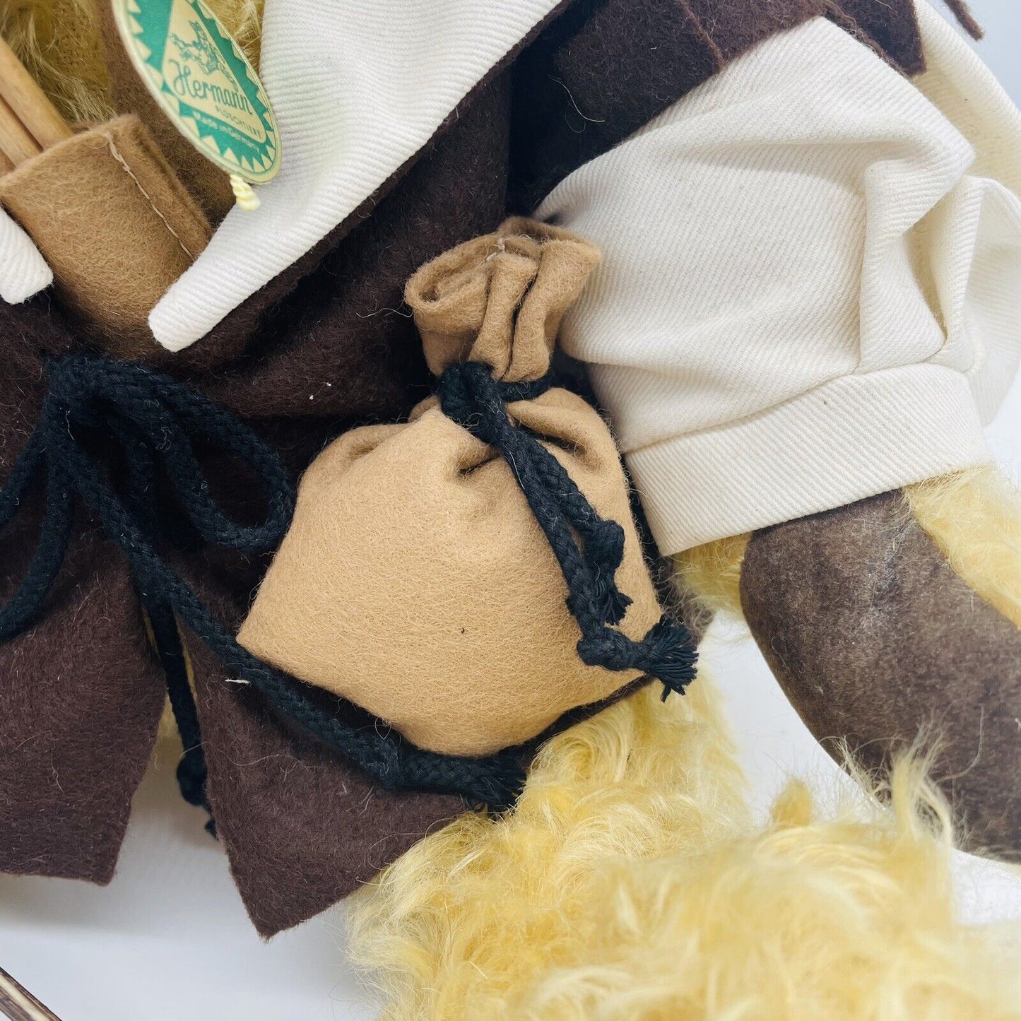 Hermann Coburg Teddybär Robin Hood limitiert 500 Europa Edition Mohair