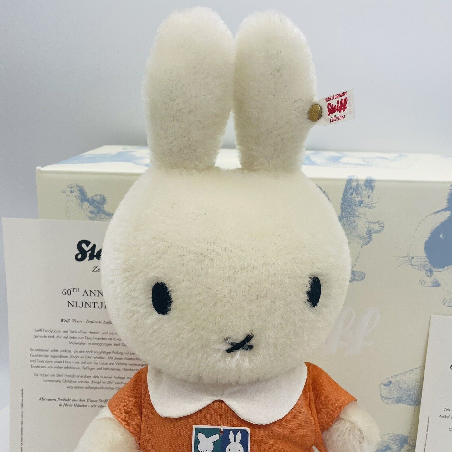 Steiff Nintje - Miffy 354618 aus Hello Kitty limitiert 2015 25cm Mohair 25cm