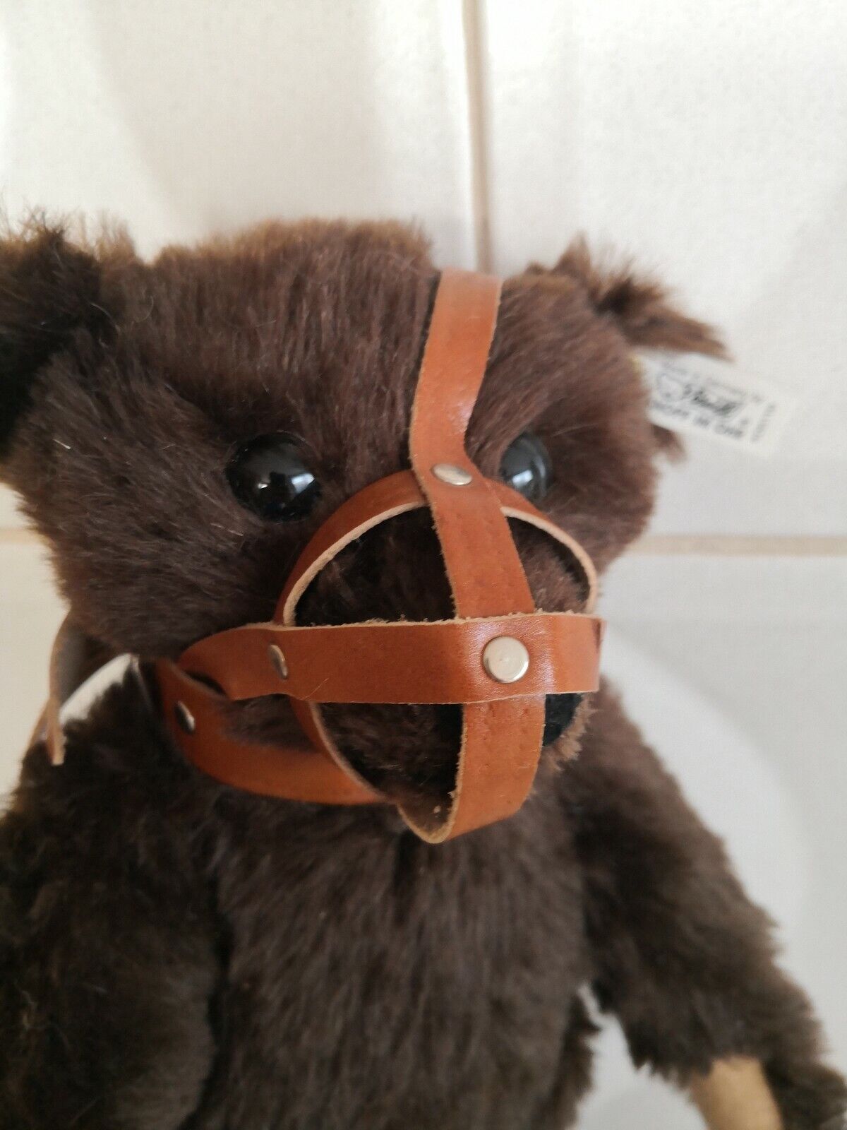Steiff 406119 "Maulkorb Teddy" Top Zustand limitiert