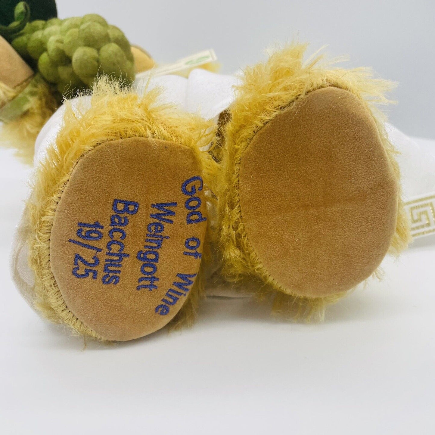 Hermann Coburg Teddybär Weingott Bacchus limitiert 25 34cm Mohair