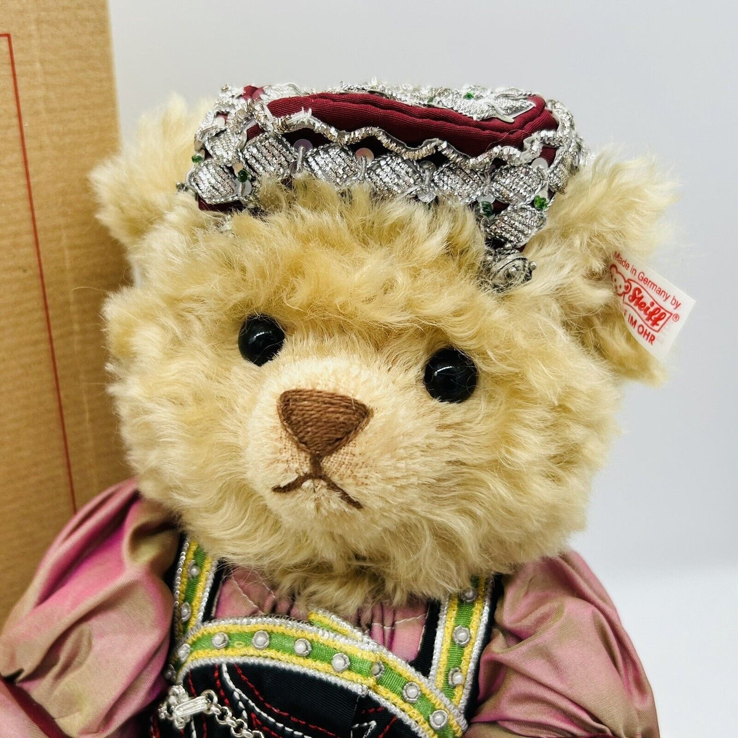 Steiff 038013 Teddybär Braut Hochzeitsgesellschaft limitiert 500 31 cm Mohair